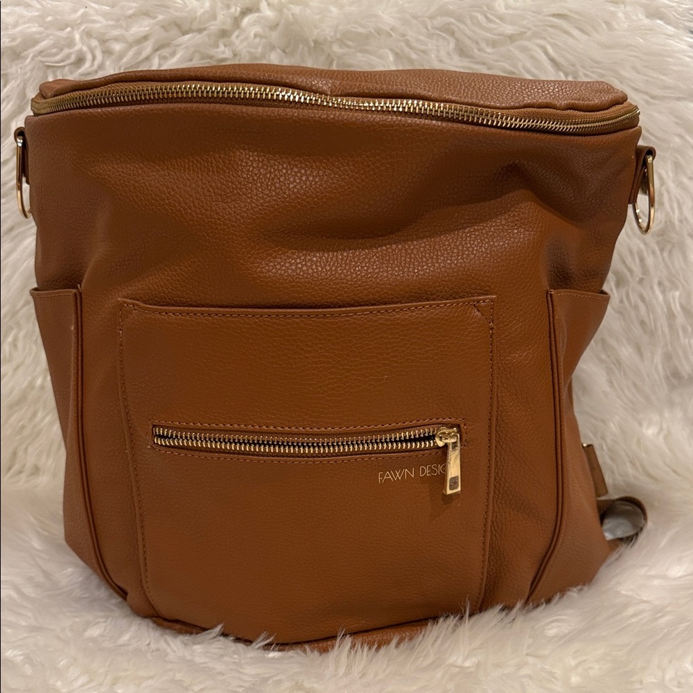 Fawn Design Tan Backpack